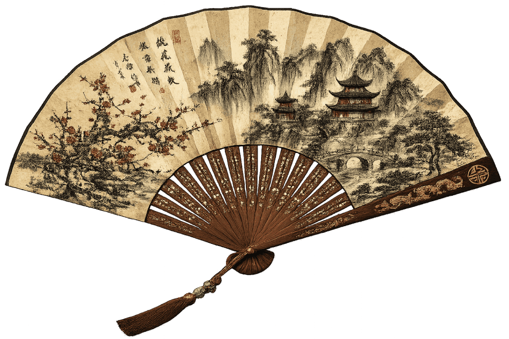 Abanico ancestral Chino